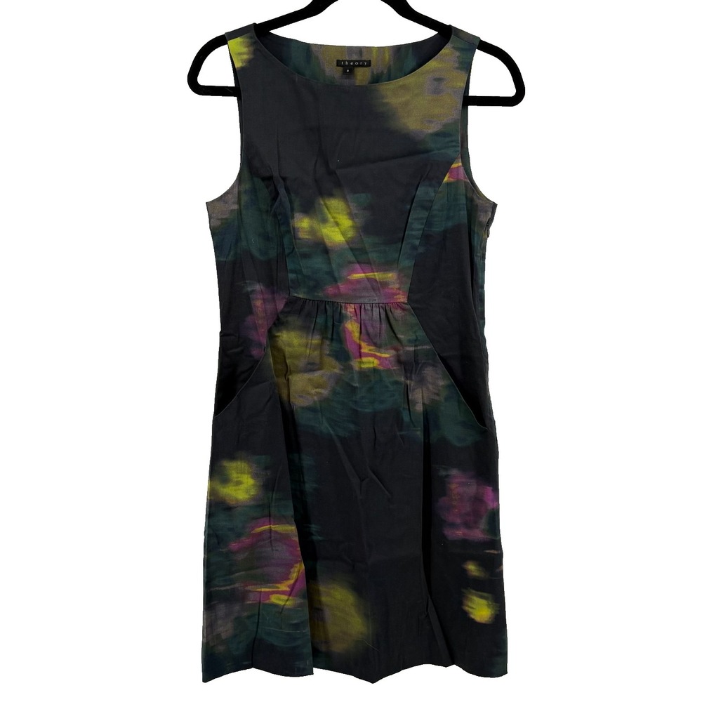 Theory Clary Abstract Shift Dress 6